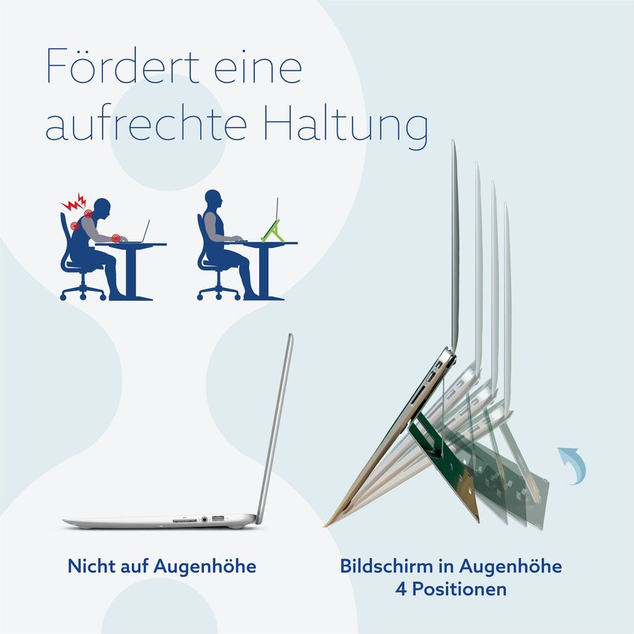 R-Go laptop stand RGORIATBL