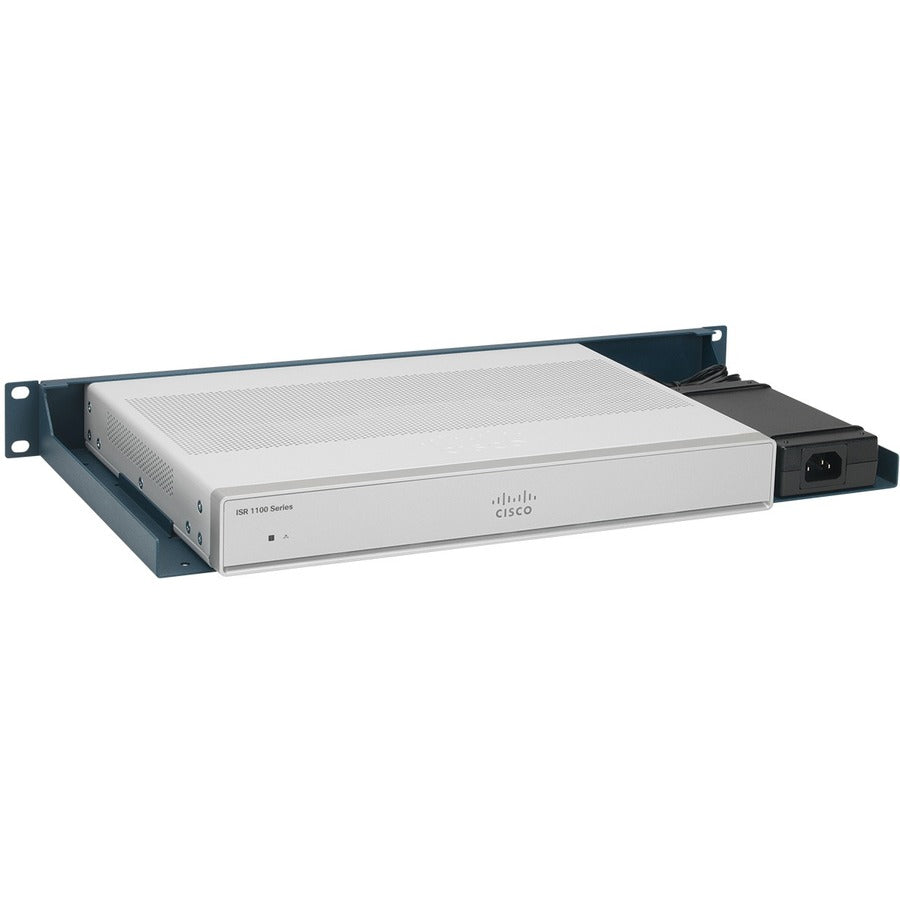 RACKMOUNT.IT Cisrack Rack Mount for Router Power Supply - Metallic Blue