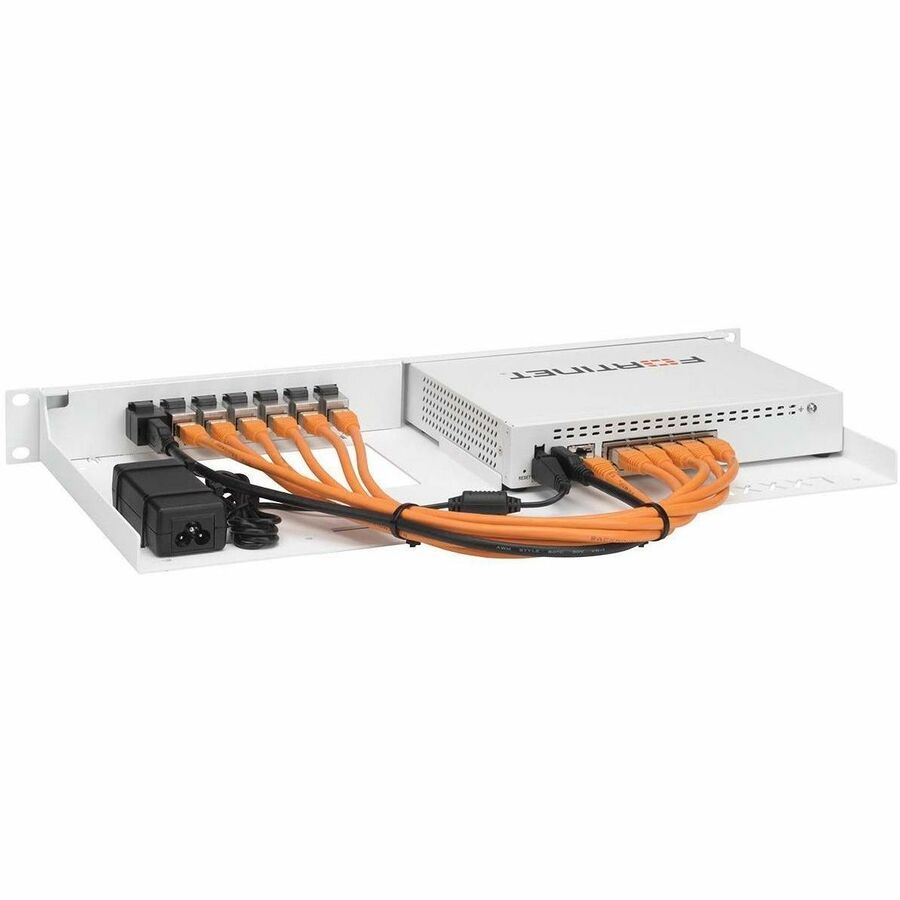 RACKMOUNT.IT Rackmount Kit - For Firewall - 1U Rack Height - Desktop - Signal White