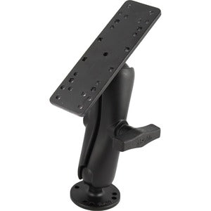 RAM Mounts Marine Mount for Electronic Equipment, Radio, GPS, Fishfinder RAM-111U