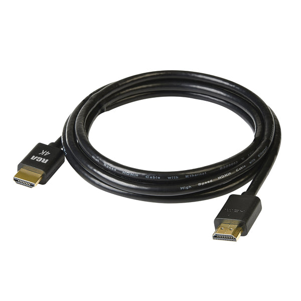 RCA DH6HHE Digital Plus High Speed HDMI Cable with Ethernet, Black (6 Ft.)