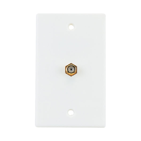 RCA VH61R Single Coaxial Flush-Mount Wall Plate