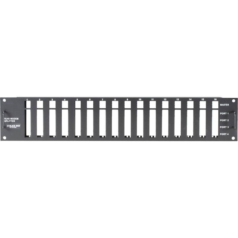 RS232 Passive Splitter Rackmount Chassis - 2U, RJ45 TL400A