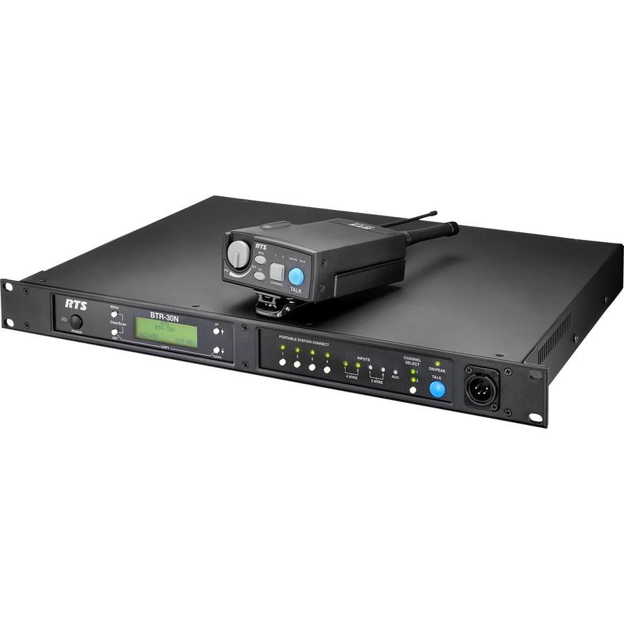 RTS Narrow Band 2-channel vhf/uhf Synthesized Wireless Intercom System BTR-30N-A10A4M