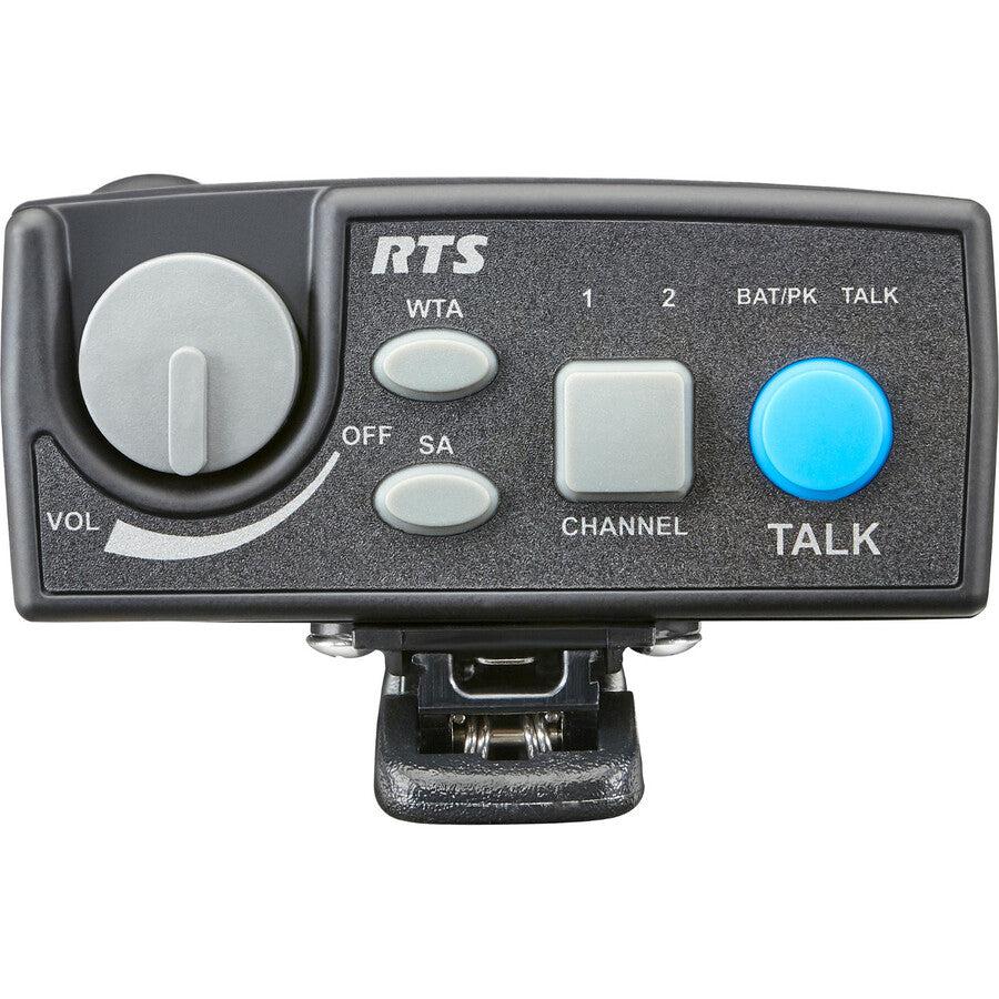 RTS Narrow Band 2-channel vhf/uhf Synthesized Wireless Intercom System BTR-30N-B10A4F