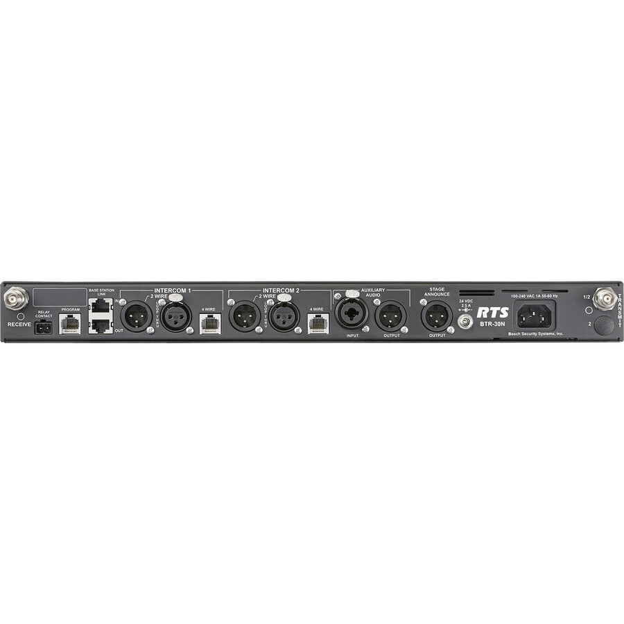 RTS Narrow Band 2-channel vhf/uhf Synthesized Wireless Intercom System BTR-30N-F10A4F