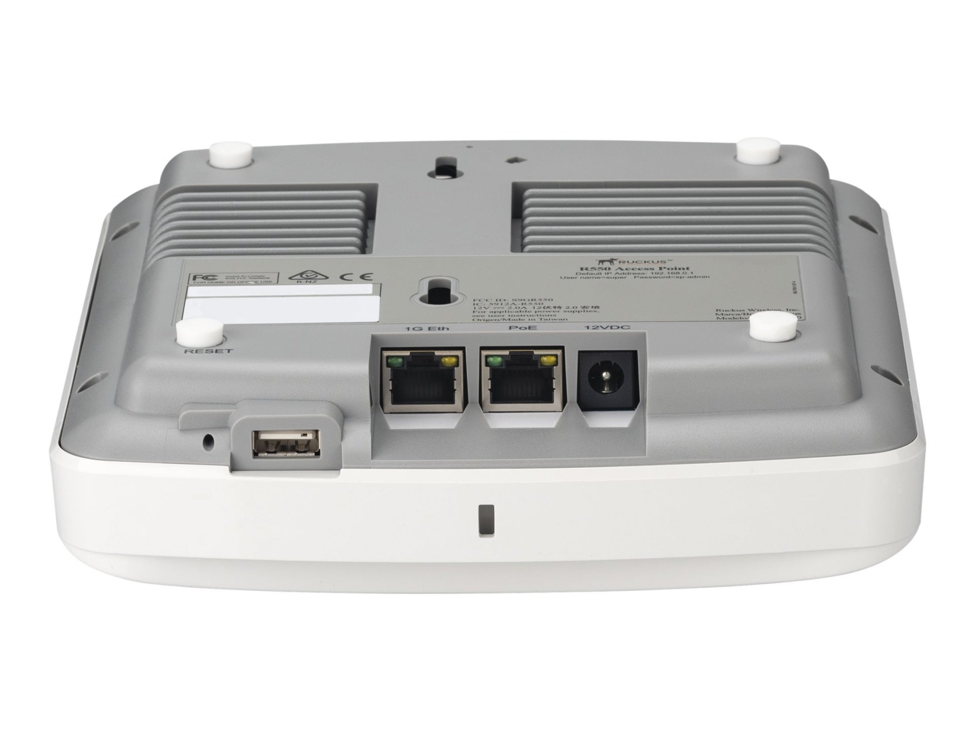 RUCKUS Unleashed R550 Dual-Band WiFi 6 Access Point for Offices