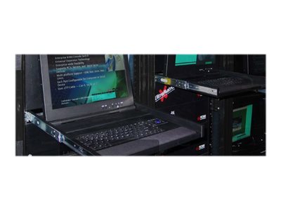 RV1-LCDA17/DWS/HD, 1U 17" 1920 x 1080 LCD Rack Drawer, DVI and VGA