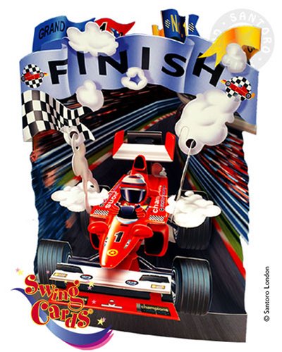 Race Car - Swing Card