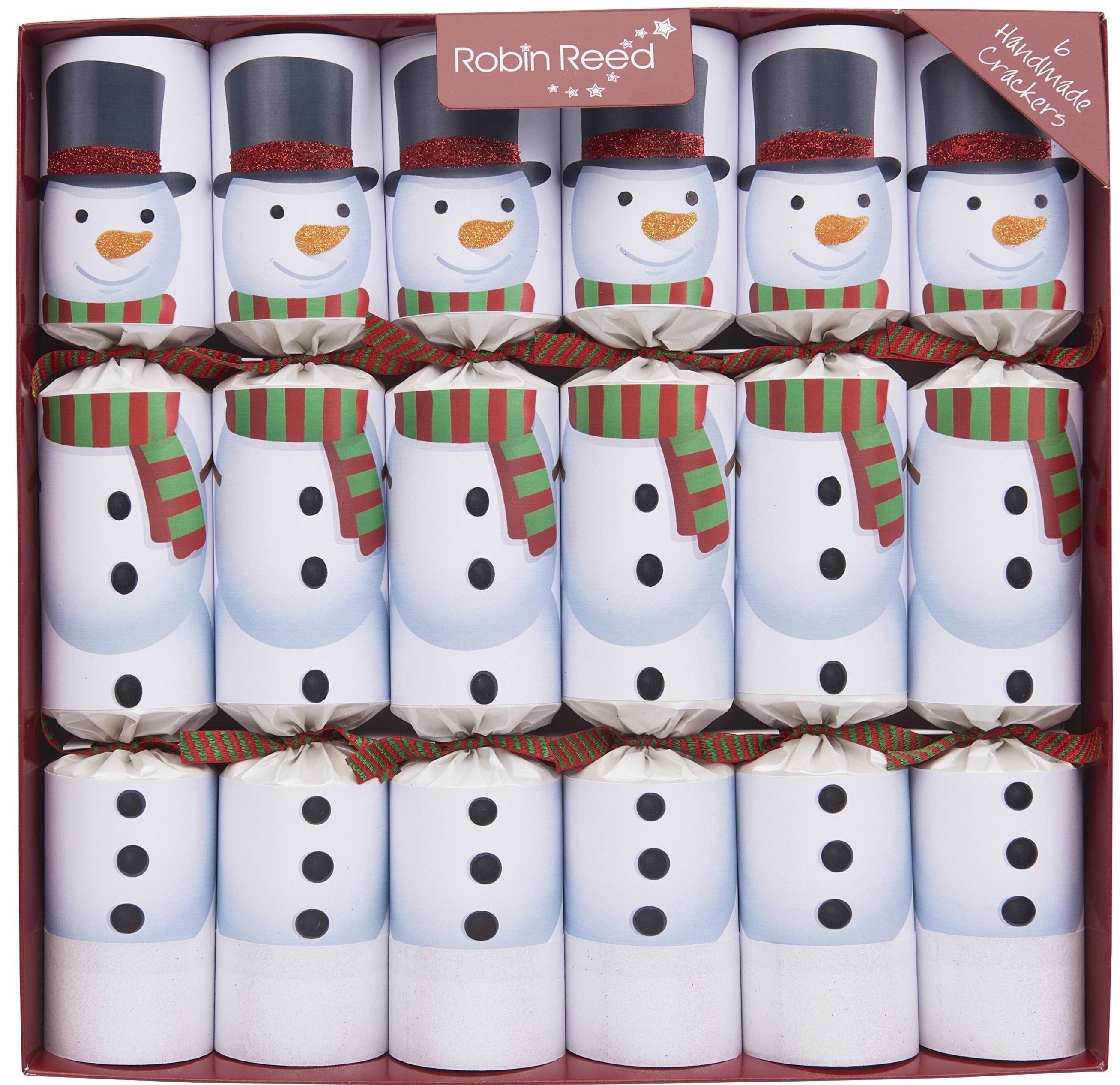 Racing Snowman Party Crackers