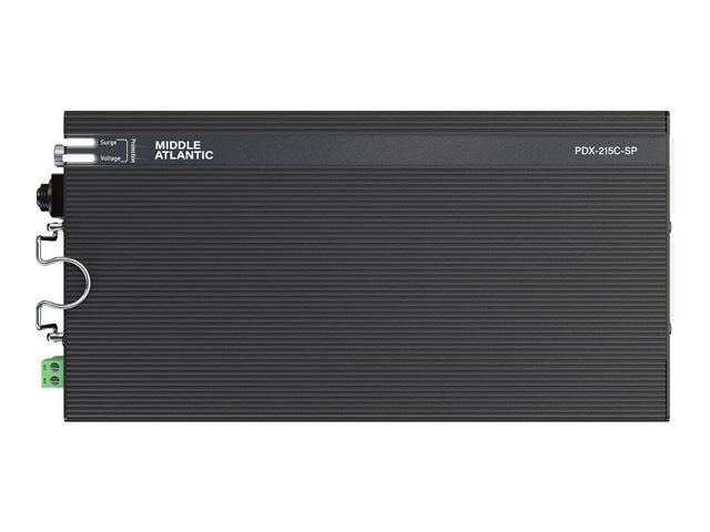 Rack Mount Power Distribution Unit - NEXSYS 15A Compact Power with Surge Protection | Middle Atlantic PDX-215C-SP