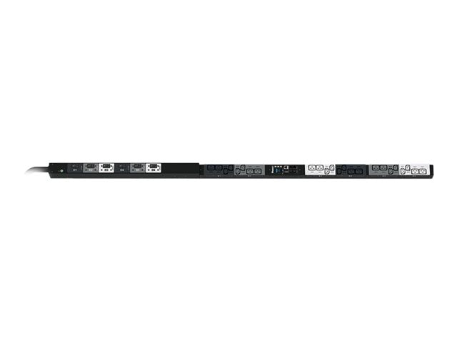 Rack Mount Power Distribution Unit - Vertical PDU with Smart Monitoring | Tecisoft P24D31M-BU1A
