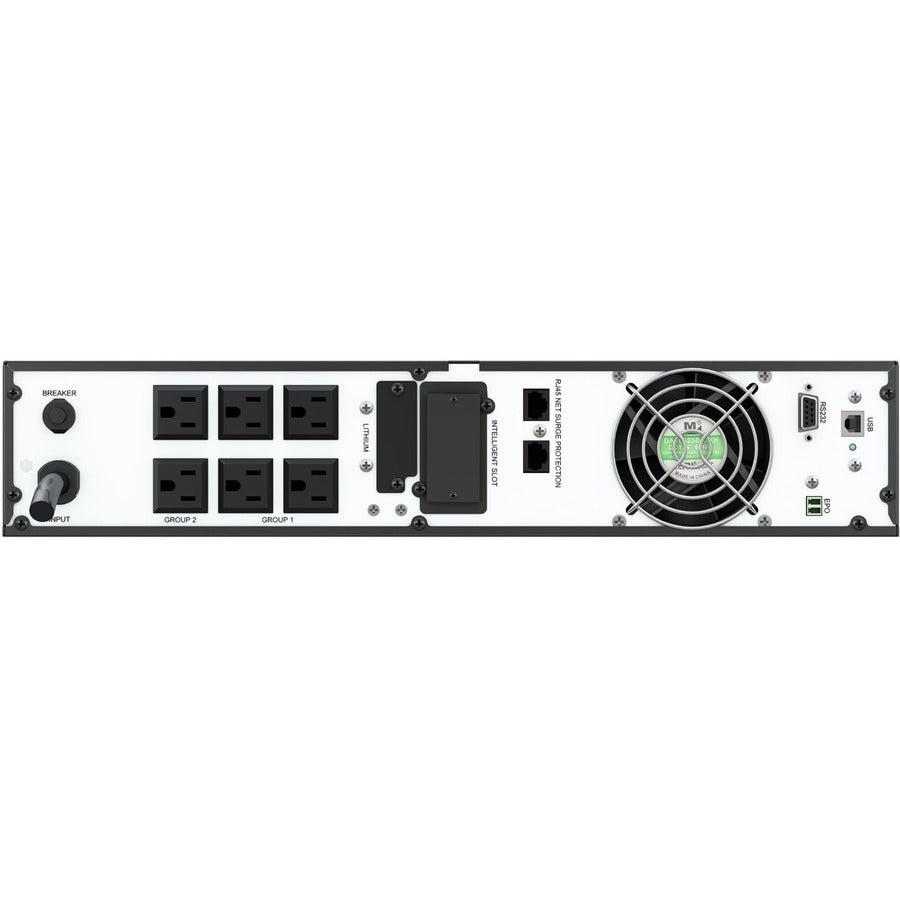 Rack Mount UPS - Panduit SmartZone 1kVA Lithium-Ion Power Protection U01S11L