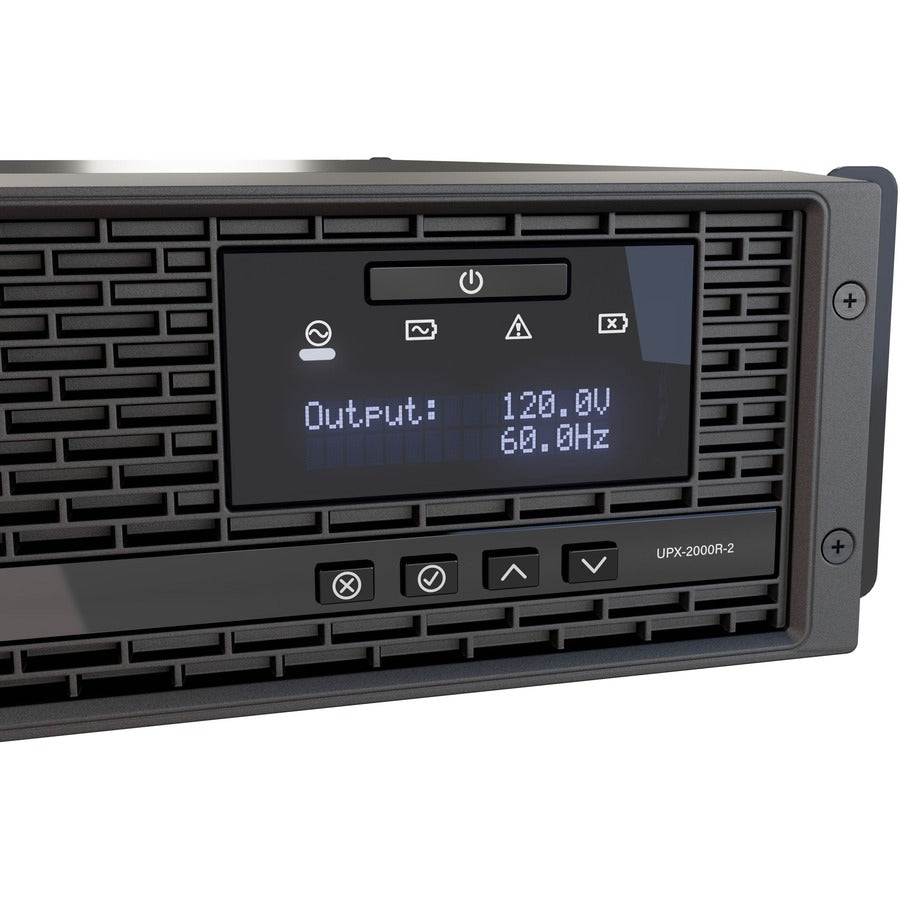 Rack Mount UPS System - 2000VA NEXSYS Pure Sine Wave Backup Power | Middle Atlantic UPX-2000R-2