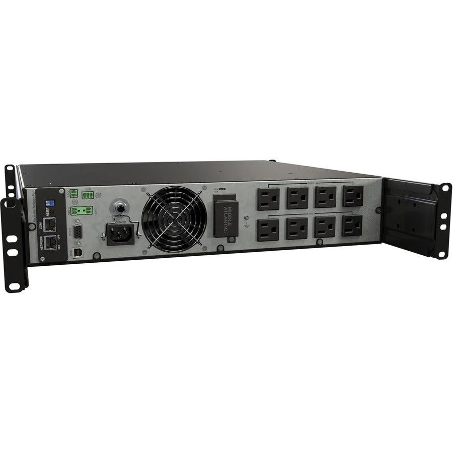 Rack Mountable UPS Battery Backup - Professional AV Power Protection | TechSoft UPX-RLNK-1000R-2