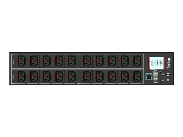 Rack Mounted Power Distribution Unit - Raritan PX3 20-Outlets Monitored PDU | TecISoft PX3-5460R-E2K1