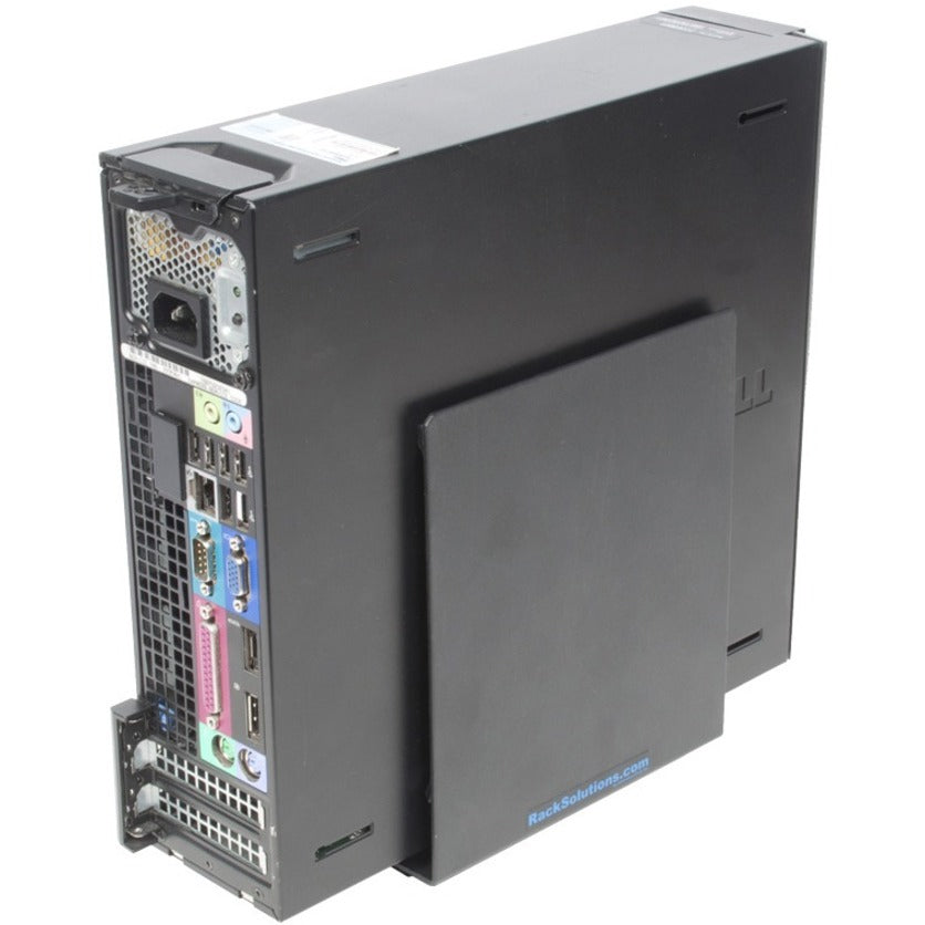 Rack Solutions 104-2109 Wall Mount For Cpu - Black