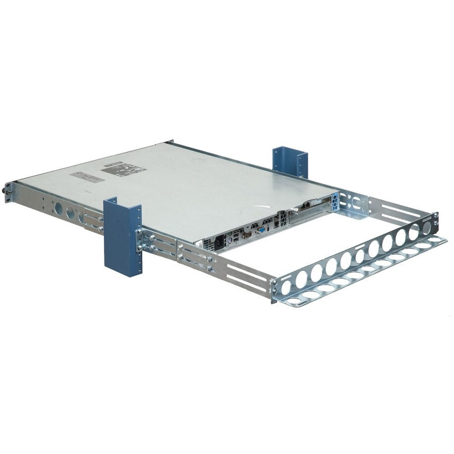 Rack Solutions 1U 2Post Universal Rail with Wirebar 1UKIT-009