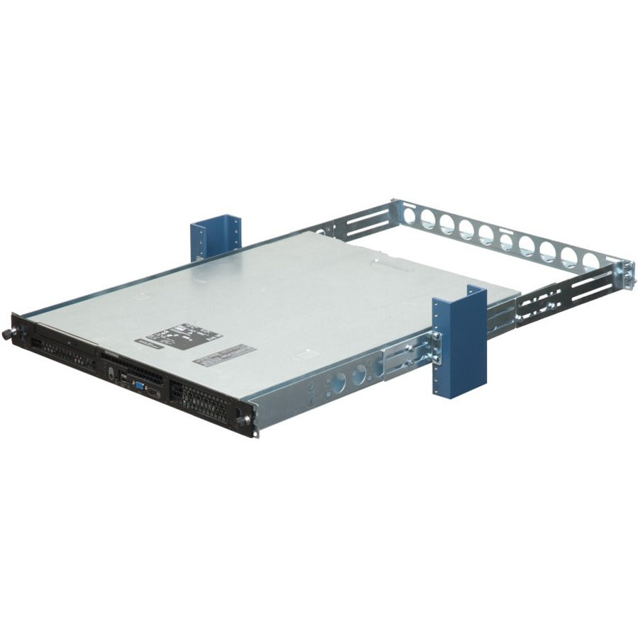 Rack Solutions 1U 2Post Universal Rail with Wirebar 1UKIT-009