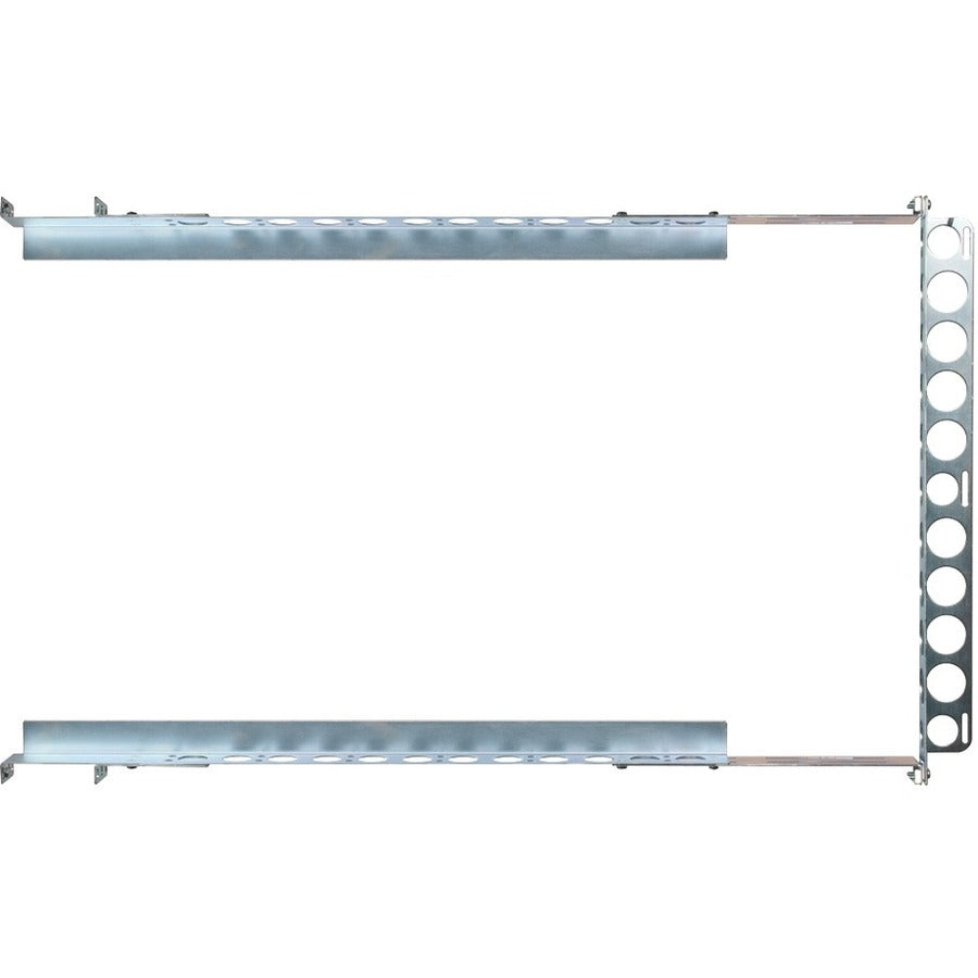 Rack Solutions 1U 2Post Universal Rail with Wirebar 1UKIT-009