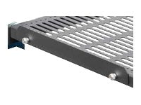 Rack Solutions Additional Stop Bracket For Sliding Equipment Shelf (Black)