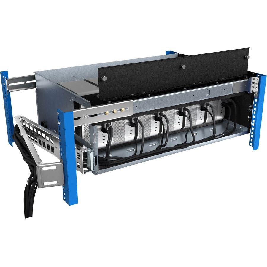 Rack Solutions HyperShelf Mounting Shelf for Mac Studio - TAA Compliant