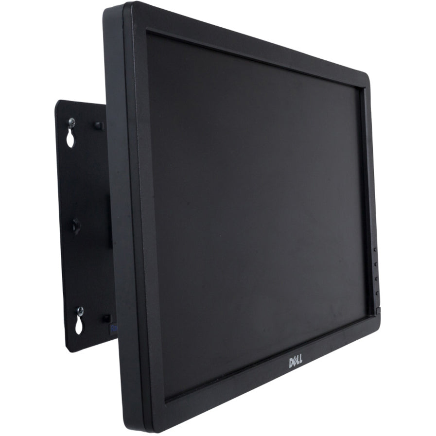 Rack Solutions Wall Mount For Monitor - Black - Taa Compliant