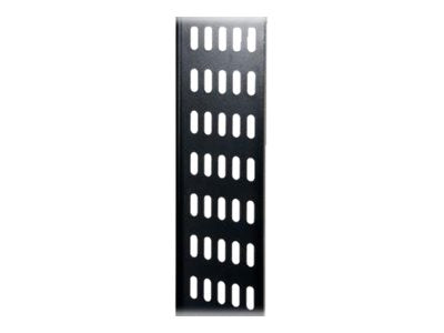 RackSolutions - Rack cable management bar - black - 22U