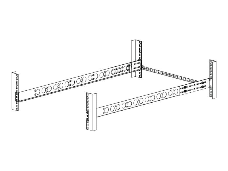 RackSolutions - Rack rail - 19",RackSolutions - rack rail"