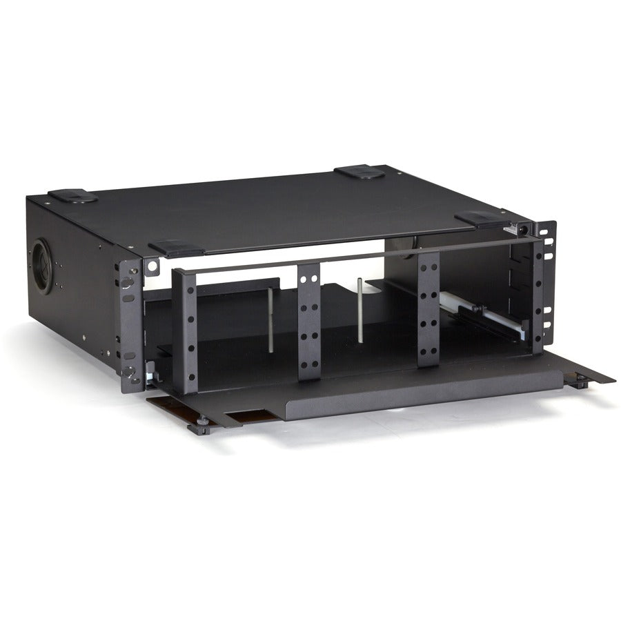 Rackmount Fiber Enclosure 3U Locking - JPM400 Series | Black Box JPM406A-R6