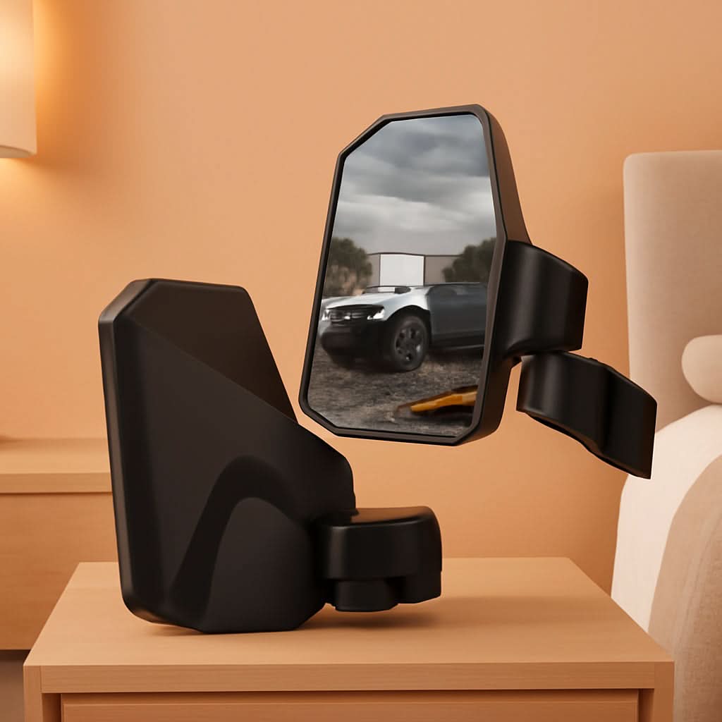 Ranger Door Mounted Side View Mirror With Spring Back