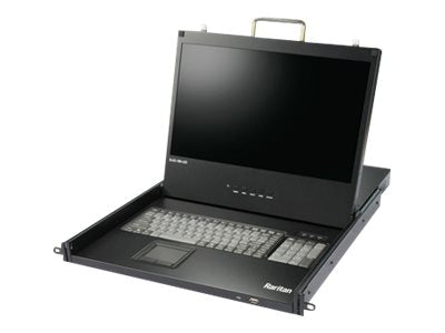 Raritan Dominion LX II DLX2-116-LED - KVM console - USB - 17.3 - rack-mountable - 1920 x 1080 Full HD (1080p) @ 60 Hz - 300 cd/mï¿½