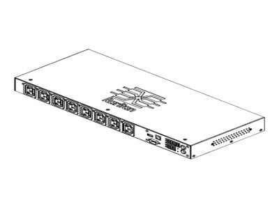 Raritan Dominion PX PX2-2190R - Power control unit (rack-mountable) - AC 230 V - 3800 VA - Ethernet 10/100, RS-232 -