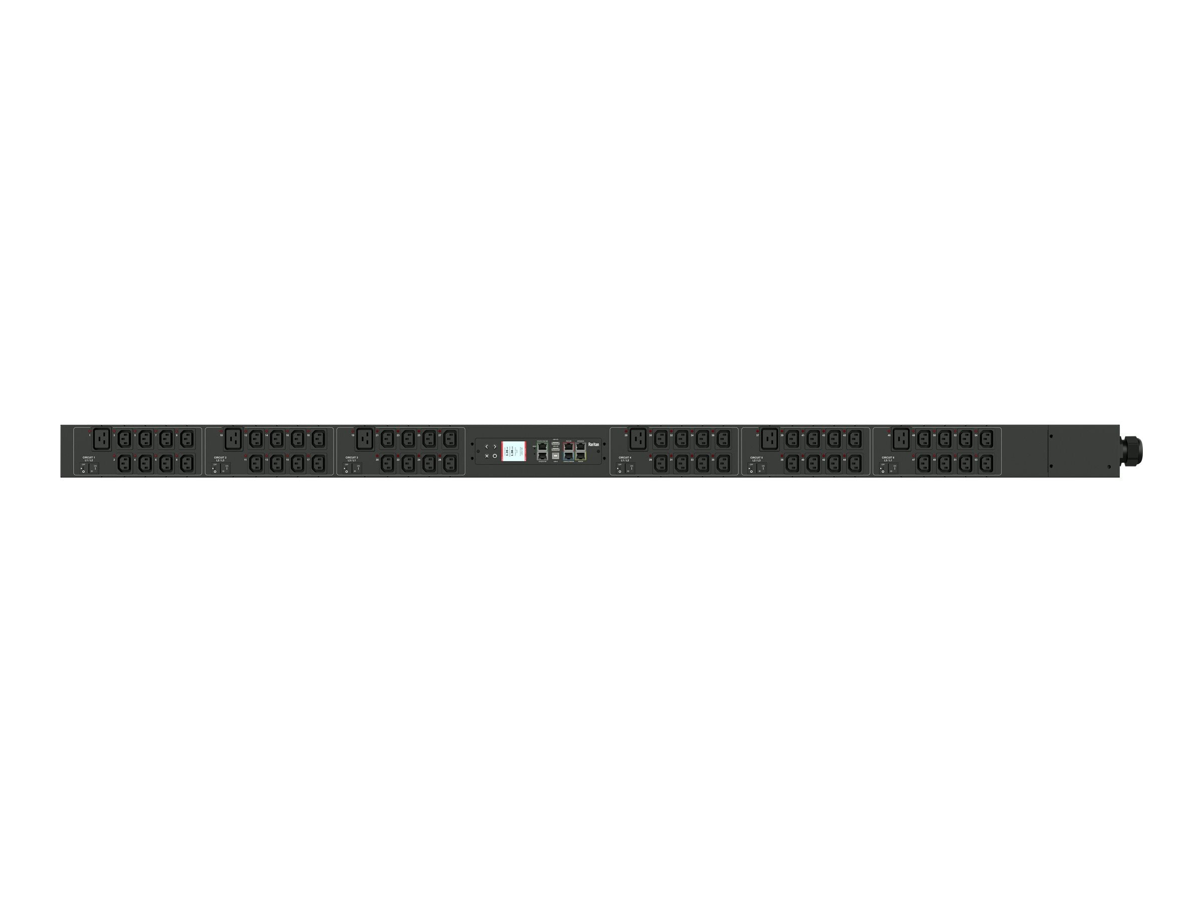 Raritan PX intelligent PX3-5785U-V2K2 - Power distribution unit (rack-mountable) - AC 208 V - 17300 VA - 3-phase 4 Wire delta