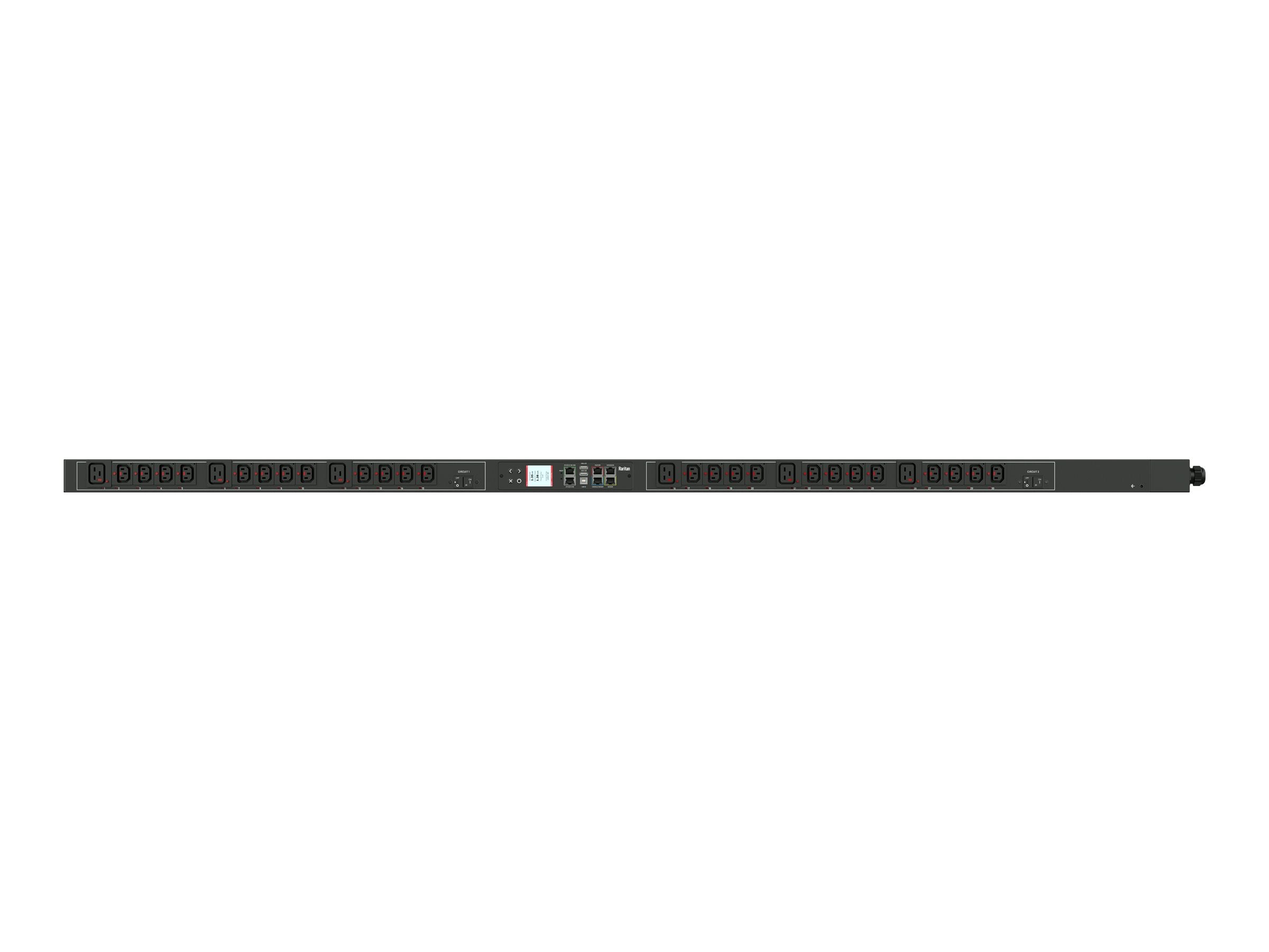 Raritan PX intelligent PX3-5870V-C5K202 - Power distribution unit (rack-mountable) - AC 208 V - 5000 VA - 1-phase - Ethernet