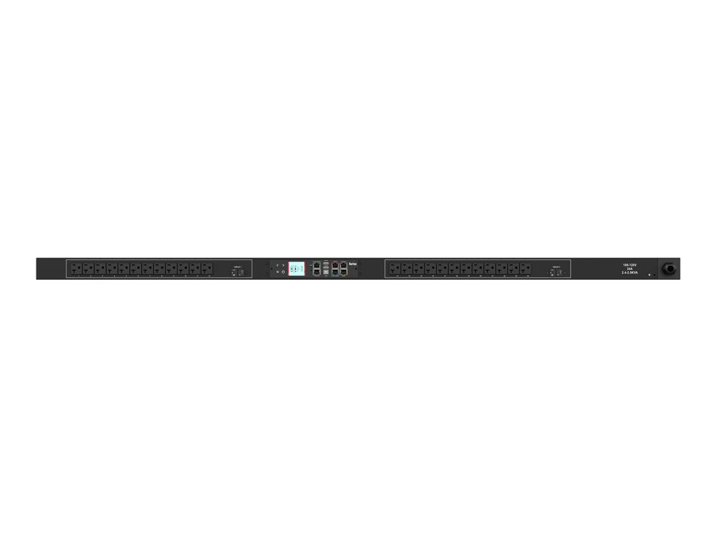 Raritan PX3-1478U - Power distribution unit (rack-mountable) - AC 120 V - 2900 VA - 1-phase 3 Wire - Ethernet 10/100/1000, USB, PX3-1478U-K2