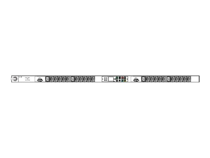 Raritan PX3-4497 - Power distribution unit (rack-mountable) - AC 208 V - 5000 VA - 1-phase - RS-232, USB, Ethernet 10/100/1000 PX3-4497-K2