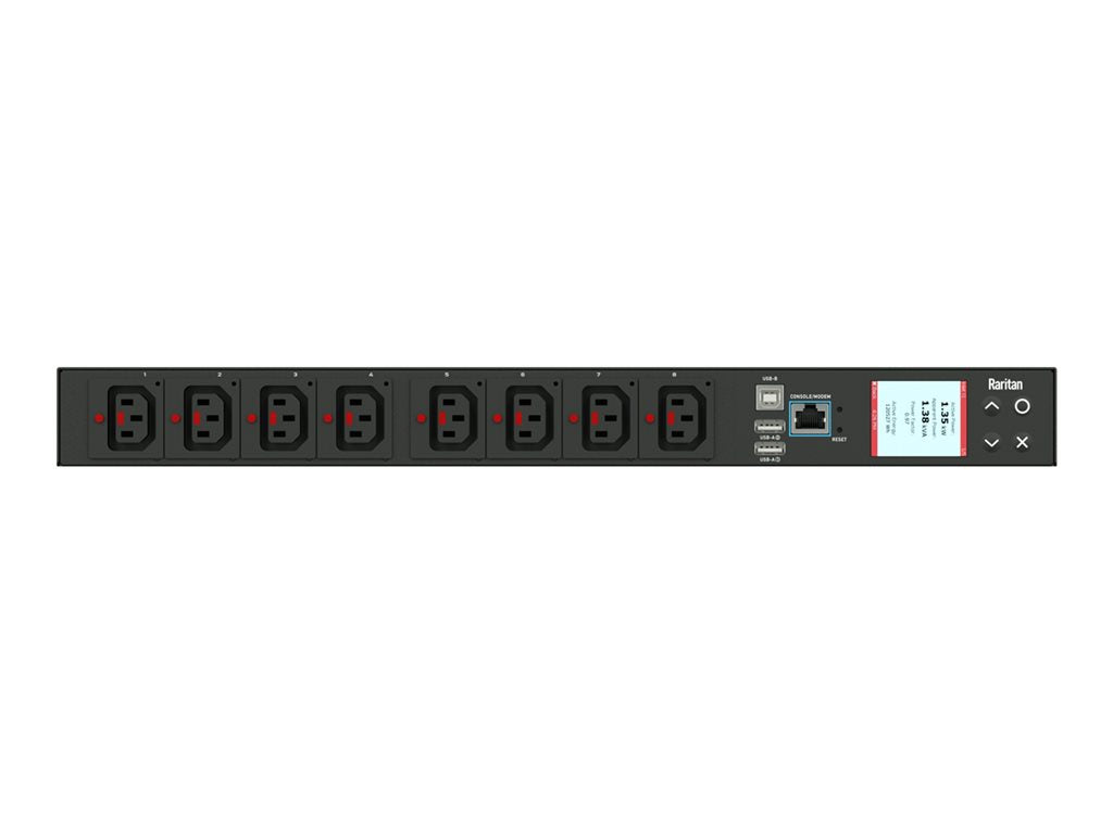 Raritan PX3-5190CXR-E2 - Power distribution unit (rack-mountable) - AC 230 V - 3700 VA - 1-phase - Ethernet 10/100, RS-232, USB,