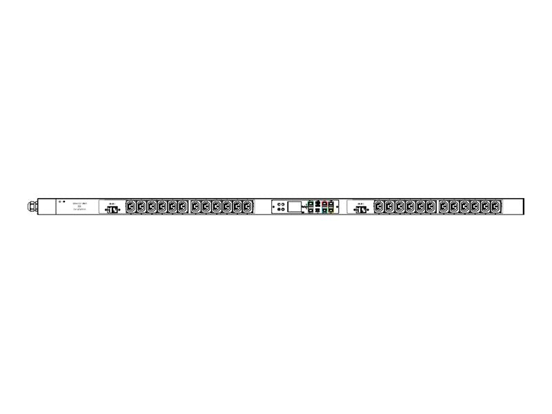 Raritan PX3-5492V - Power distribution unit (rack-mountable) - AC 120 V - 2900 VA - 1-phase - RS-232, USB, Ethernet 10/100/1000 PX3-5492V-K1