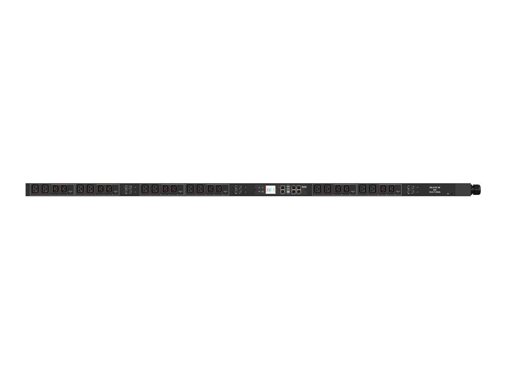 Raritan PX3-5550IU-E2V2 - Power distribution strip - AC 415 V - 17300 VA - 3-phase WYE - Ethernet 10/100/1000, RS-232, USB -