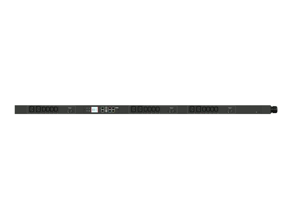 Raritan PX3-5599JV - Power distribution strip (rack-mountable) - AC 200 V - 10400 VA - 3-phase delta - RS-232, USB, Ethernet