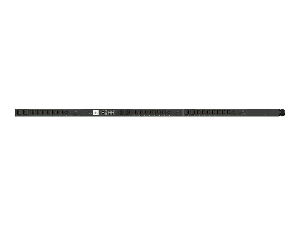 Raritan PX3-5660V-E2K6 - Power distribution unit (rack-mountable) - AC 208 V - 8600 VA - 3-phase WYE (star) - Ethernet 10/100,