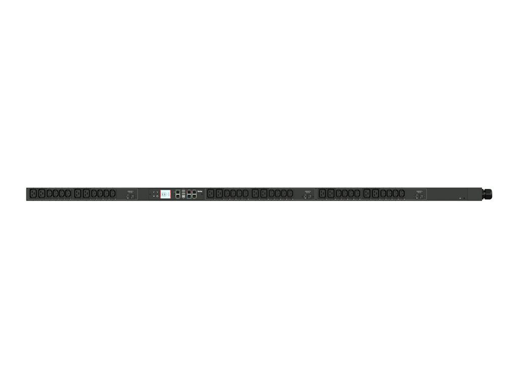 Raritan PX3-5725V-K2 - Power distribution unit (rack-mountable) - AC 208 V - 8600 VA - 3-phase delta - Ethernet 10/100, RS-232,