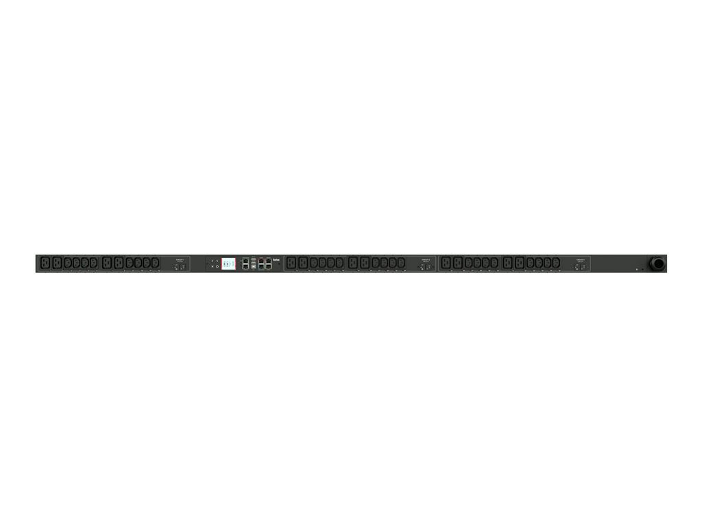 Raritan PX3-5726 - Power distribution unit (rack-mountable) - AC 208 V - 12600 VA - 3-phase delta - Ethernet 10/100/1000 - input: PX3-5726-K2