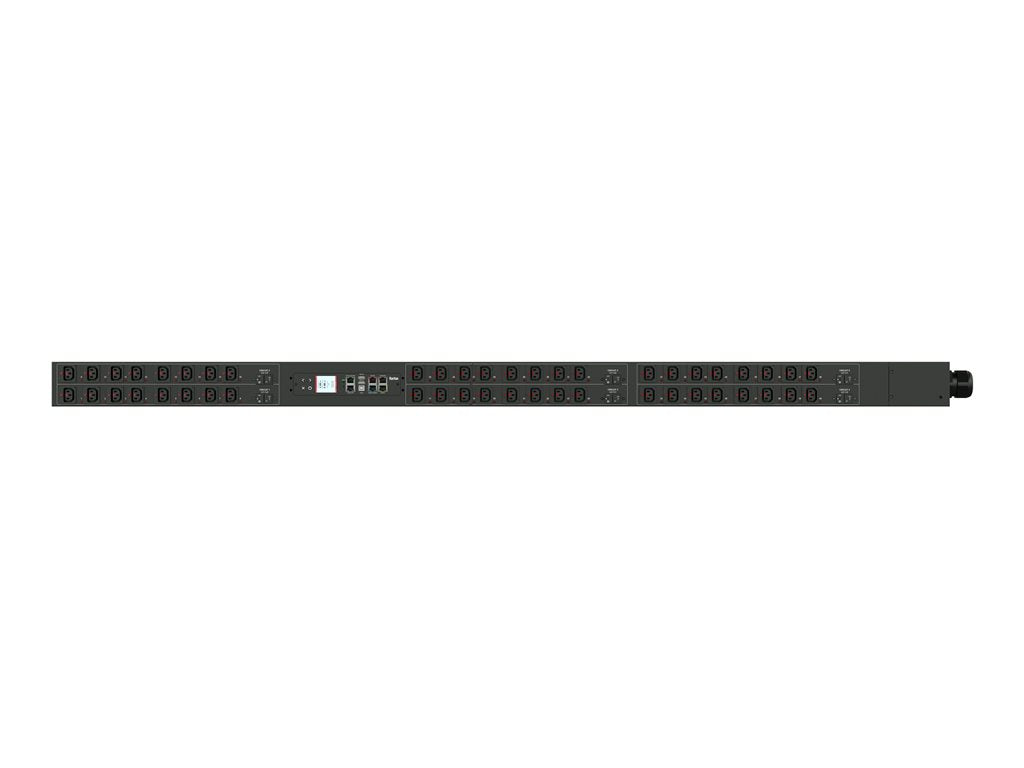 Raritan PX3-5765V-E2V2 - Power distribution strip (rack-mountable) - AC 208 V - 17300 VA - 3-phase delta - RS-232, USB, Ethernet PX3-5765V-E2V2K5