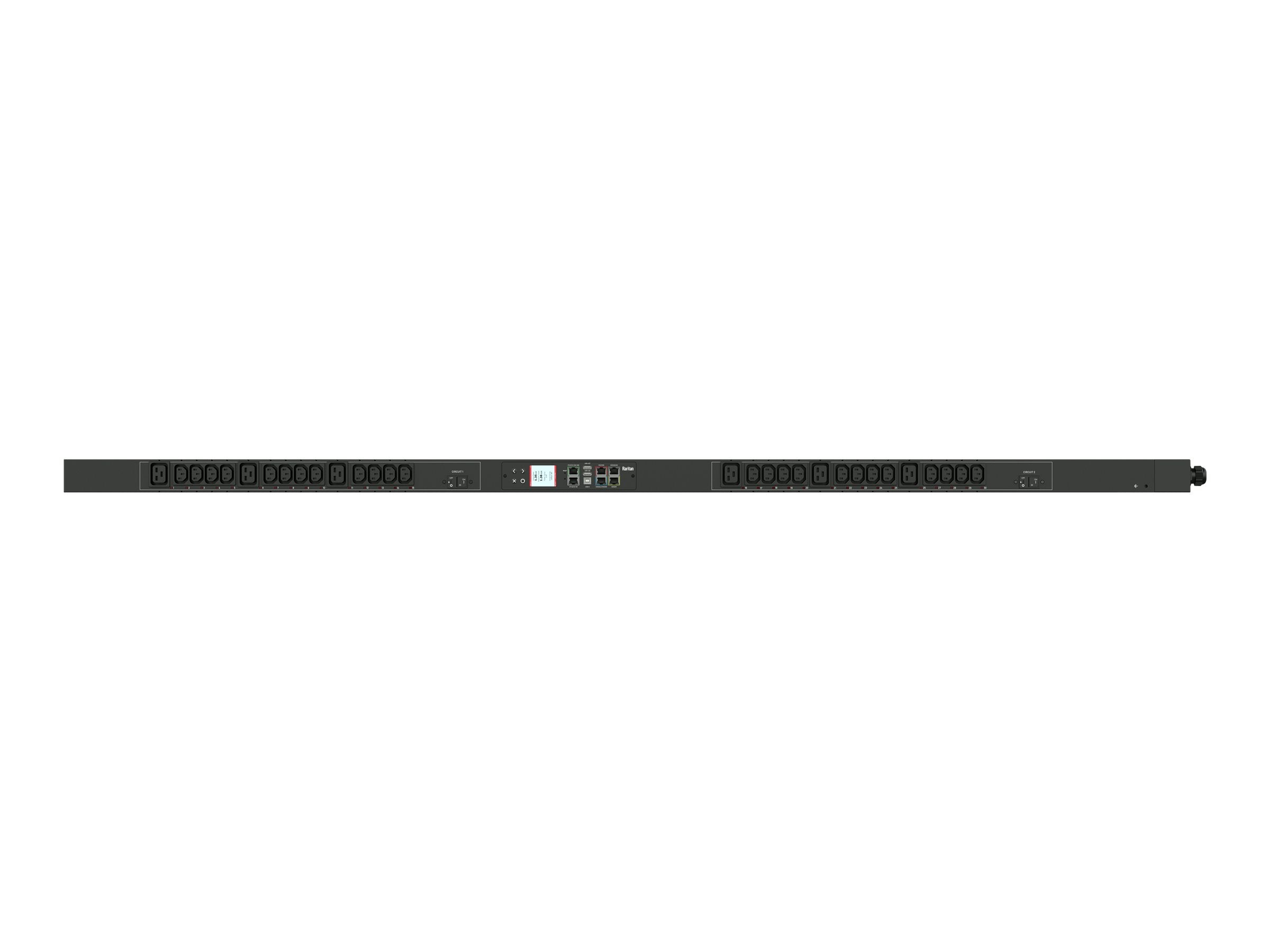 Raritan PX3-5870V-C5 - Power distribution unit (rack-mountable) - AC 208 V - 5000 VA - 1-phase - RS-232, Ethernet 10/100/1000 PX3-5870V-C5K1