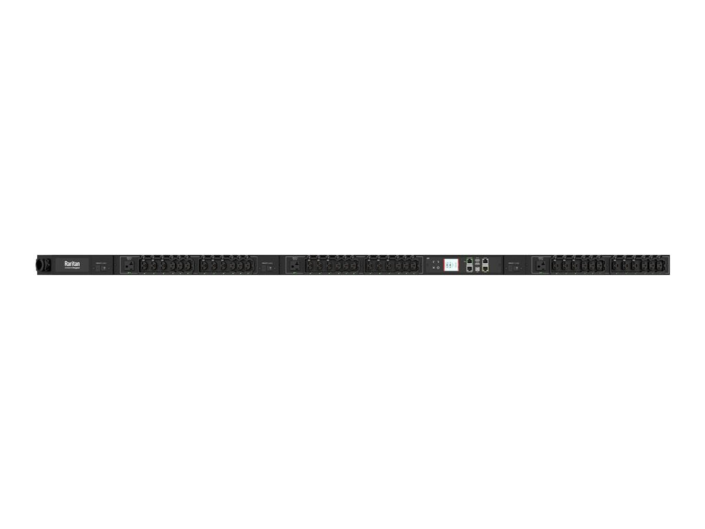 Raritan PX4-541A-E7 - Power distribution unit (rack-mountable) - AC 208 V - 8600 VA - 3-phase WYE (mix) - Ethernet 10/100, RS-232,