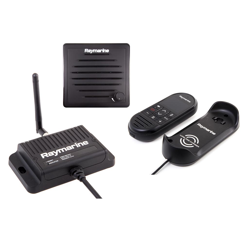 Raymarine Ray90 Wireless First Station Kit with Passive Speaker, Wireless Handset &amp;