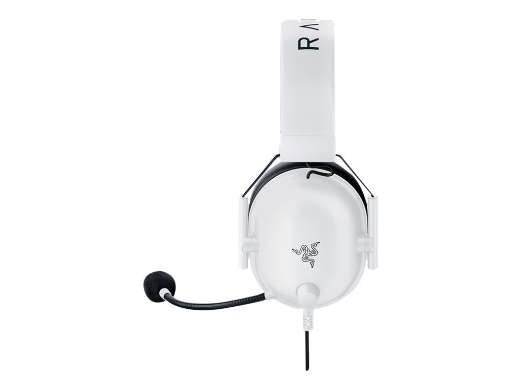 Razer BlackShark V2 X - Headset - 7.1 channel - full size - wired - 3.5 mm jack - noise isolating - white - Discord