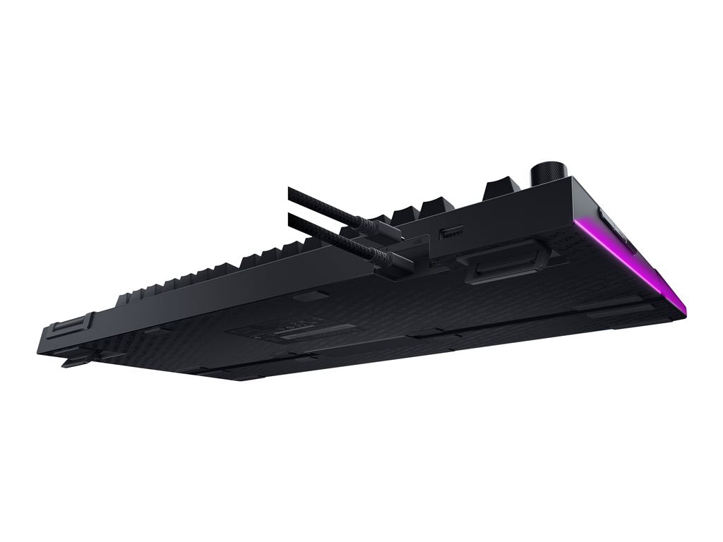 Razer BlackWidow V4 Pro - Keyboard - backlit - USB - key switch: Razer Green